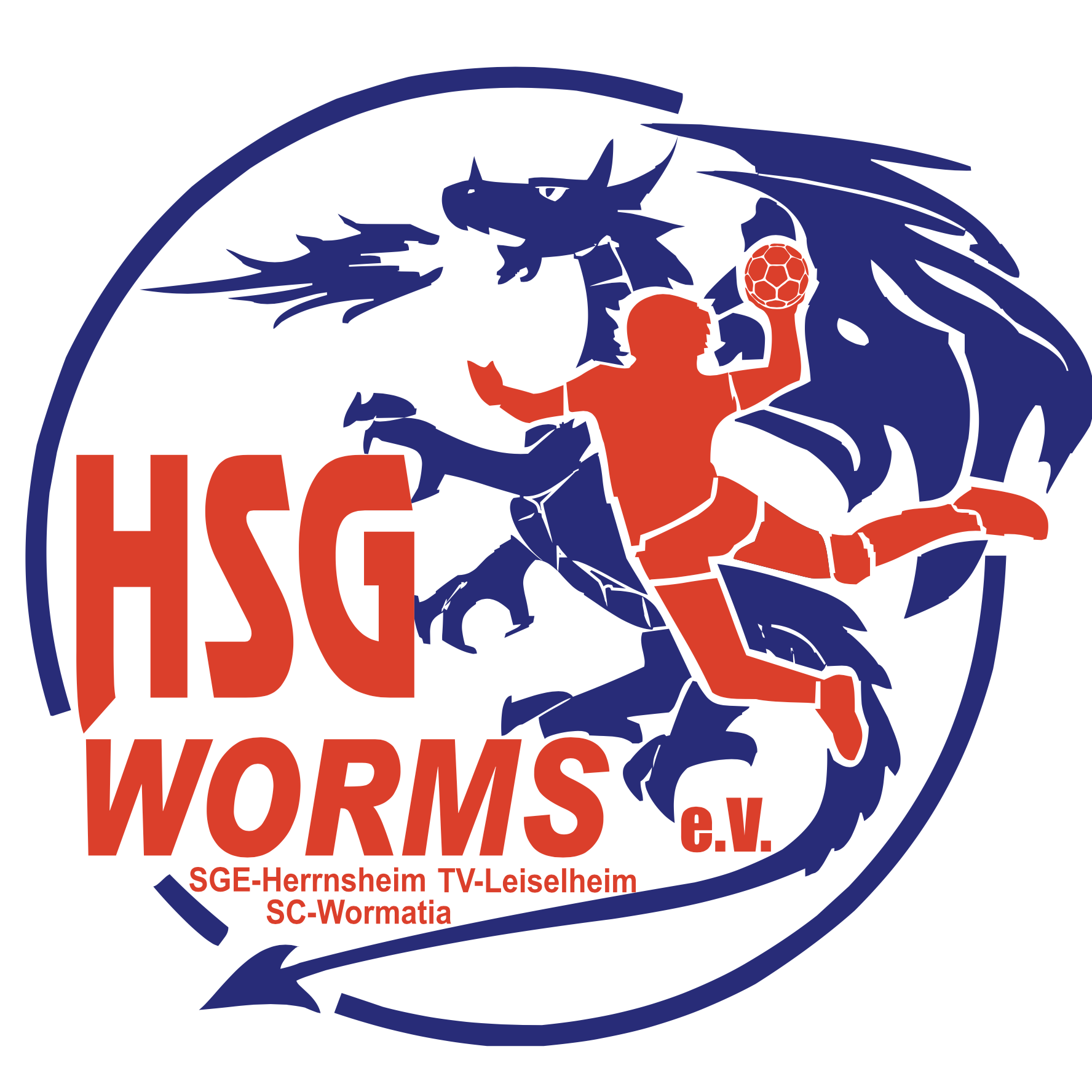 Das Logo der HSG Worms